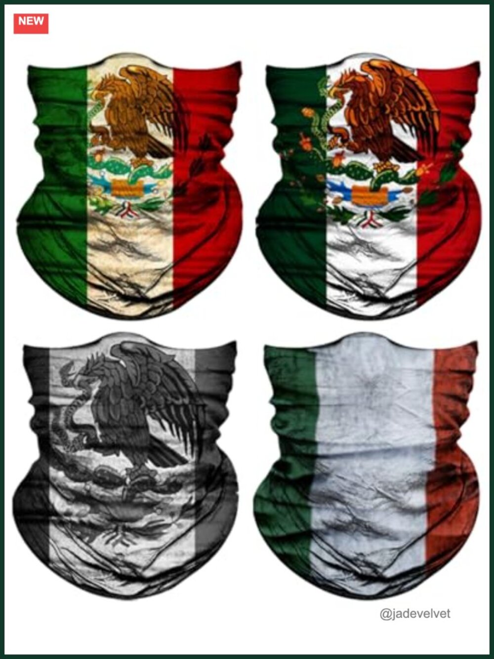 4 Pack Neck Gaiters for Men Women Face Mask Head Wrap Balaclava Headband Scarf